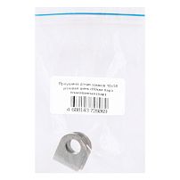 Проушина д/нав.замков 18х50 угловая цинк d10мм пара (250) Упакованная Проушина д/нав.замков 18х50 угловая цинк d10мм пара (250) Упакованная