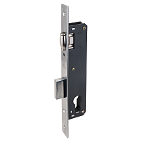 АЛЛЮР 7016-20 СР хром узкопроф с/ролик.фикс б/мех. Замок врезной б/руч (30) АЛЛЮР 7016-20 СР хром узкопроф с/ролик.фикс б/мех. Замок врезной б/руч (30)