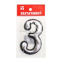 Цифра дверная АЛЛЮР пластик "3" хром (3000,20!!!) Цифра дверная АЛЛЮР пластик "3" хром (3000,20!!!)