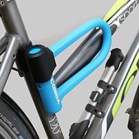 АВАНГАРД ANACONDA (АНАКОНДА) Т608 СИНИЙ силикон с креплением на раму всепогодный замок (20,10)