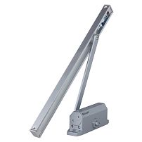 БУЛАТ Доводчик дверной ARCTIC (АРКТИК) ДД 502/4 AH-S (40-90 кг) серебро со скольз.тяг, морозостойкий БУЛАТ Доводчик дверной ARCTIC (АРКТИК) ДД 502/4 AH-S (40-90 кг) серебро со скольз.тяг, морозостойкий
