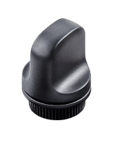 Сантехническая завертка к ручкам PUERTO BK AL 09 zero (зеро)  B черный (5) 