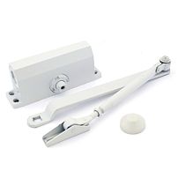 NOTEDO Доводчик дверной DC-040 WHITE до 40 кг белый (10) NOTEDO Доводчик дверной DC-040 WHITE до 40 кг белый (10)