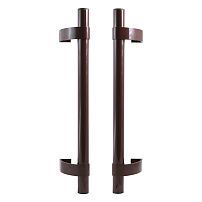 БУЛАТ РС-02.500.8017 коричневый, регулируемая, ручка скоба для алюм. и ПВХ дверей,(АРД-02)(16) БУЛАТ РС-02.500.8017 коричневый, регулируемая, ручка скоба для алюм. и ПВХ дверей,(АРД-02)(16)