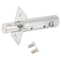 ДФ Задвижка 256 хром 8 мм BACKSET 65мм (50)