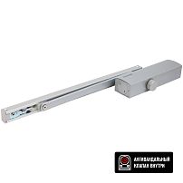 БУЛАТ Доводчик дверной PROFI ДД 802/5 BH-S (25-120 кг) серебро со скольз.тягой, морозостойкий 10)