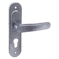 Птимаш ЗВ4-3.03 серебро м/о 55 Замок врезной с/руч (10)