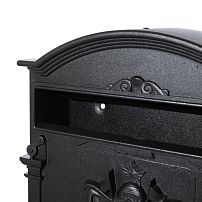 Ящик почтовый АЛЛЮР №4010 черный (5) Ящик почтовый АЛЛЮР №4010 черный (5)