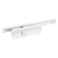 NOTEDO Доводчик дверной DC-025-095 SL+HO+DA+BC PRO (ПРО) WHITE белый со скольз.тягой до 100кг(6) NOTEDO Доводчик дверной DC-025-095 SL+HO+DA+BC PRO (ПРО) WHITE белый со скольз.тягой до 100кг(6)