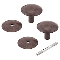 Реж РДК -110-Корич.Бел. Ручка-кнопка (60) Реж РДК -110-Корич.Бел. Ручка-кнопка (60)