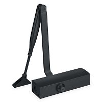NOTEDO Доводчик дверной  DC-075 BLACK  до 100 кг черный (10)