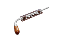 Засов Домарт с пружиной ЗСП-300 мод.2 медь антик d-16мм (5) Распродажа