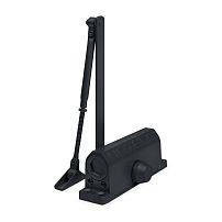 NOTEDO Доводчик дверной DC-065 легкий характер BLACK до 100 кг черный (10) NOTEDO Доводчик дверной DC-065 легкий характер BLACK до 100 кг черный (10)