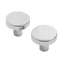 StahlBuro AP2401 2шт., CP хром. Ручка-кнопка мебельная (25, 250) StahlBuro AP2401 2шт., CP хром. Ручка-кнопка мебельная (25, 250)