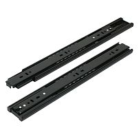 StahlBuro направляющие шариковые с доводчиком (2 шт.) 45-350 /14"/ черный (20) StahlBuro направляющие шариковые с доводчиком (2 шт.) 45-350 /14"/ черный (20)