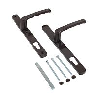 ЛДМ АГН-92.25.67-75 RAL 8019 темн.кор. с пруж. м/о 92 "под пальчик" для узкопроф.Компл.руч.(12,3!!!)