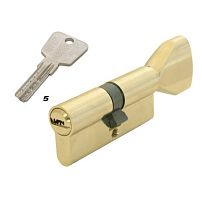TITAN K5 E 65 (35-30) MS перф. 5кл. верт/кл латунь Цилиндровый механизм TITAN K5 E 65 (35-30) MS перф. 5кл. верт/кл латунь Цилиндровый механизм