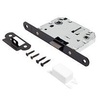 АЛЛЮР АРТ L7050R BL матовый черный овальная планка18мм без ручек с фиксатором Защёлка (40) АЛЛЮР АРТ L7050R BL матовый черный овальная планка18мм без ручек с фиксатором Защёлка (40)