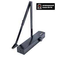 БУЛАТ Доводчик дверной PROFI (ПРОФИ) ДД 813/6 С-B (45-150 кг) черный (10) 