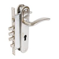 БУЛАТ ЗВ 4-4B.60.80.01.08-R АЛЬФА мат. никель без ц/м (ЗВ4-0526R) Замок врезной с/руч (10) БУЛАТ ЗВ 4-4B.60.80.01.08-R АЛЬФА мат. никель без ц/м (ЗВ4-0526R) Замок врезной с/руч (10)