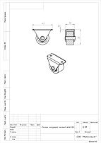 Ролик опорный малый 493-2 цинк Кунгур (250,10!!!) Ролик опорный малый 493-2 цинк Кунгур (250,10!!!)