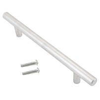 Soller ручка мебельная 8926-128 матовый хром d-10 мм Ручка-скоба (150,25) Soller ручка мебельная 8926-128 матовый хром d-10 мм Ручка-скоба (150,25)