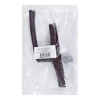 БУЛАТ РО-02А.8017 коричн, 1 ригель, ручка оконная для ал.профиля с европазом,(АРР-02/7CP/42)(8,32)