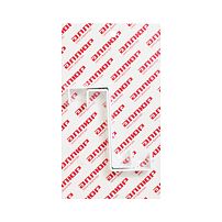 АЛЛЮР КДН-2 (20х40) белый 2 шт. Крючок на дверь навесной (30)