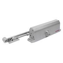 АЛЛЮР Доводчик дверной COMFORT(КОМФОРТ) ДД 208/4-6 A-S (до140 кг) серебро RAL9006, морозостойкий(10)