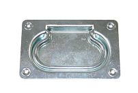 Кунгур 140х90 ручка откидная (скрытая) для погреба цинк (20,5!!!) 