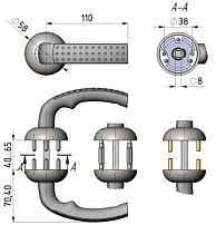 Крит РФ-6690-Лб/Лш латунь блест./лат.полир. (подходит для А8) арт.03099 Комплект ручек (20) Крит РФ-6690-Лб/Лш латунь блест./лат.полир. (подходит для А8) арт.03099 Комплект ручек (20)
