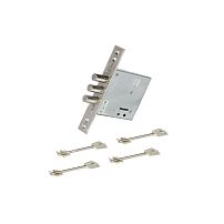 Крит ЗВ-А11-4П Ассистент Хп хром литой кл. 4 кл, б/о, 3 ригеля, арт.05527 Замок врезной тяж. (10)