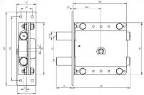 С-Пб Барьер-Каре М Замок накладной (10) С-Пб Барьер-Каре М Замок накладной (10)