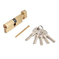 Стандарт MAX 80 (40х40В) SB 5кл мат.золото перф.ключ/верт. Цилиндровый механизм (60,10)