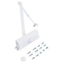 NOTEDO Доводчик дверной DC-150-Классика WHITE до 150кг белый (10) NOTEDO Доводчик дверной DC-150-Классика WHITE до 150кг белый (10)