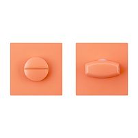 Сантехническая завертка к ручкам АЛЛЮР АРТ КОЛОР BK-S2 LC(C6230) светло-коралловый (50,5) Сантехническая завертка к ручкам АЛЛЮР АРТ КОЛОР BK-S2 LC(C6230) светло-коралловый (50,5)