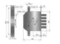 Герион "Эталон Т" с тягами 5кл Замок врезной тяж.(9) Герион "Эталон Т" с тягами 5кл Замок врезной тяж.(9)