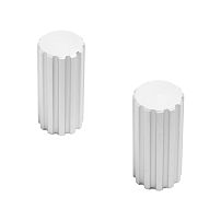 StahlBuro AP2315 2шт., W матовый белый хром. Ручка-кнопка мебельная (25, 250) StahlBuro AP2315 2шт., W матовый белый хром. Ручка-кнопка мебельная (25, 250)