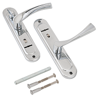 Апекс HР-77.0323-S-C-CR L (хром) лев. к замку Гардиан 3012 Комплект ручек (12) Апекс HР-77.0323-S-C-CR L (хром) лев. к замку Гардиан 3012 Комплект ручек (12)