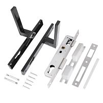 СТАНДАРТ 8520.00.9005 черный, БЕЗ Ц/М Замок врезной с/руч (20) СТАНДАРТ 8520.00.9005 черный, БЕЗ Ц/М Замок врезной с/руч (20)