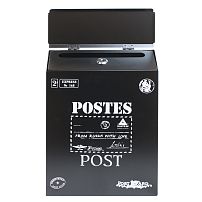 Ящик почтовый АЛЛЮР №3010 черный (4)