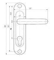 Зенит РФ1-70.02 хром к замку ЗВ 7-70 Комплект ручек (20) Зенит РФ1-70.02 хром к замку ЗВ 7-70 Комплект ручек (20)