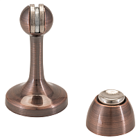 Апекс DS-2761-М-AC медь ограничитель дверной магнитный (80,10) Апекс DS-2761-М-AC медь ограничитель дверной магнитный (80,10)