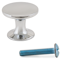 Soller ручка мебельная 306С хром d-24мм Ручка-кнопка (120,100,10!!!) Soller ручка мебельная 306С хром d-24мм Ручка-кнопка (120,100,10!!!)