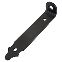 Домарт Проушина воротная 200*45*40 (толщ.5мм) (черный) d 16мм (10) Домарт Проушина воротная 200*45*40 (толщ.5мм) (черный) d 16мм (10)