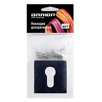 Накладка для ц/м АЛЛЮР АРТ ET-S2 BL(62150) матовый черный (100,10) Накладка для ц/м АЛЛЮР АРТ ET-S2 BL(62150) матовый черный (100,10)