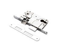 RENZ LB 8550-2/1 CP хром Замок врезной  б/руч (50)