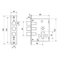 АЛЛЮР ЗВ1-06А без ц/мех.б/о для кит.металл.дверей Замок врезной б/руч (20) АЛЛЮР ЗВ1-06А без ц/мех.б/о для кит.металл.дверей Замок врезной б/руч (20)