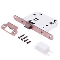 АЛЛЮР АРТ L7050R AC ст.медь овальная планка18мм без ручек с фиксатором Защёлка (40)