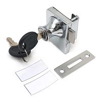 Soller замок мебельный 805 хром ( на 2 стекла) (240,12!!!) Soller замок мебельный 805 хром ( на 2 стекла) (240,12!!!)